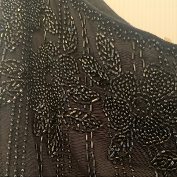 NWT Lauren Ralph Lauren sequins black top Size M - Picture 3 of 10